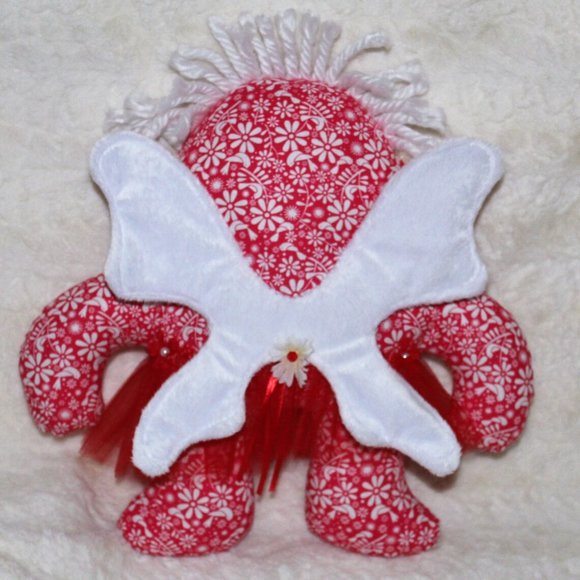 Oh So Huggable! FLOWER FAIRY, Silly Fabric Doll fo - Picture 2 of 3